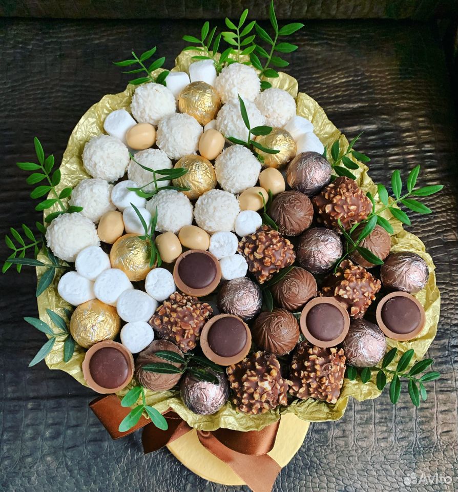 Ореховый и шоколадный букеты купить на Зозу.ру - фотография № 3