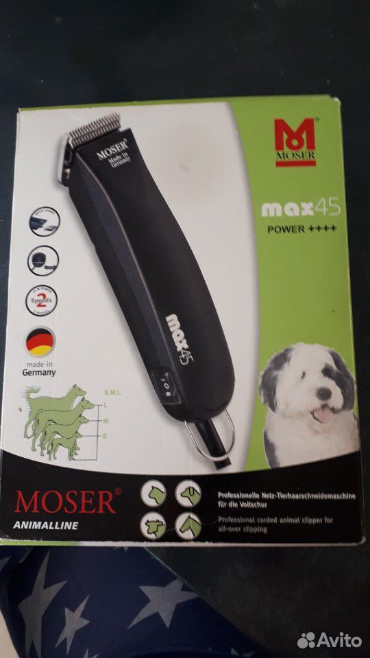 Moser max45 Машинка для стрижки животных купить на Зозу.ру - фотография № 1