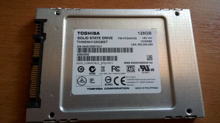 Toshiba ssd 128 gb