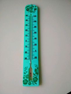 Новый садовый термометр