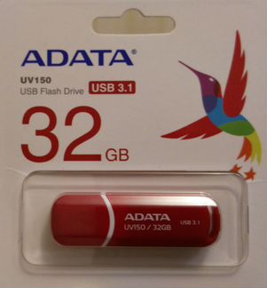 USB 3.0 флешка adata 32Gb AData UV150, Новая