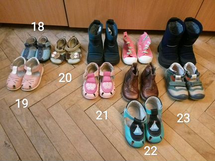 Детская обувь 18-23 размер (набор #1)