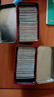 Коллекция карточек супергонки 516 штук