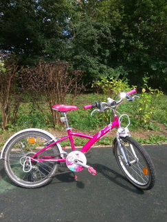 Велосипед для девочки 6-9 лет, Декатлон, 18 дюймов