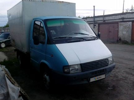 ГАЗ ГАЗель 3302 2.4 МТ, 1995, фургон