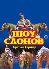 Билеты в цирк «Шоу слонов» 06.07.19 в 16:00