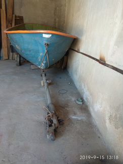 Лодка бычок-2 с прицепом