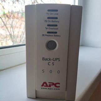 Ибп Бесперебойник APC Back-UPS CS 500