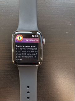 Продам Apple Watch Series 4 40 mm Space Gray Alumi