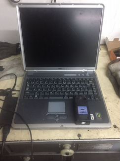 Ноутбук с прагграмой для бмв сканером для считован