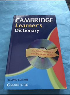 Cambridge learner’s dictionary