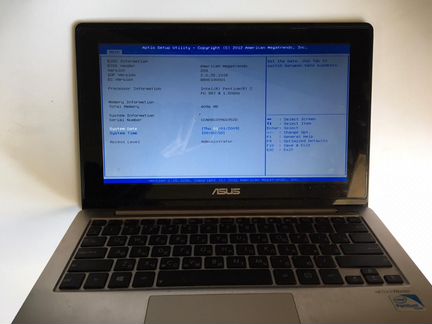 Продам ноутбук Asus S200E на запчасти