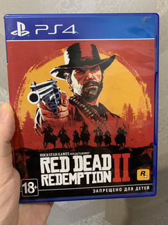 Диск ps4 Red dead redemption 2