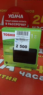 Переносной HDD Toshiba 1tb новый