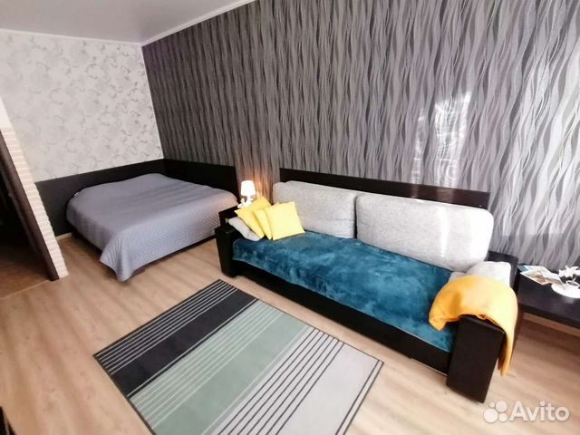 

1-к. квартира, 42 м², 2 кровати