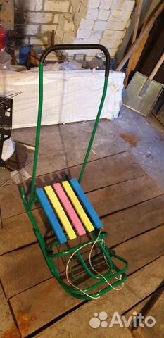 Санки детские, сани для малышей, салазки советские