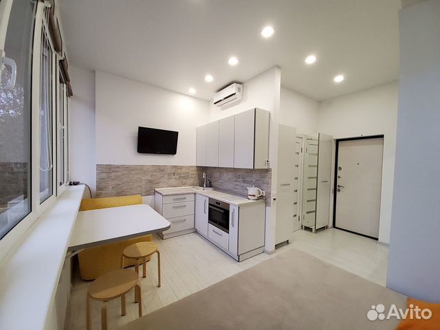 

Квартира-студия, 18 м², 2 кровати