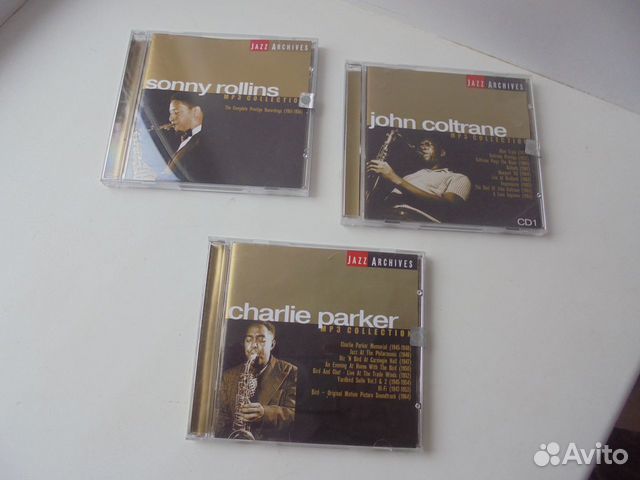 Jazz Archives Чарли Паркер+С.Роллинз+Д.Колтрейн