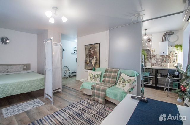 

Квартира-студия, 31 м², 2 кровати