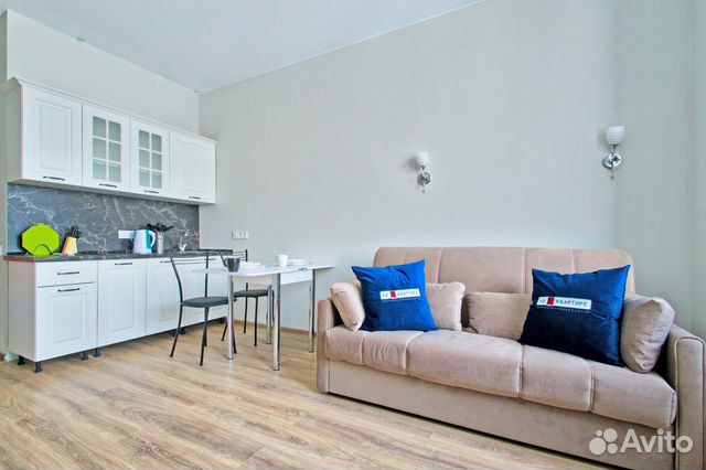 

Квартира-студия, 27 м², 1 кровать