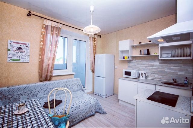 

1-к. квартира, 50 м², 2 кровати