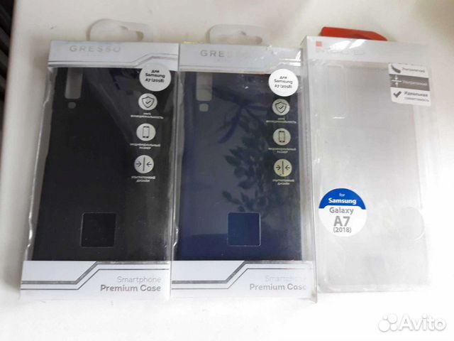Бампер/чехол-книжка Samsung A7/А50/А80