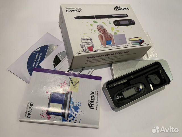 Цифровая ручка новая Ritmix DP205BT