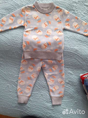 Детский зимний новогодний костюм