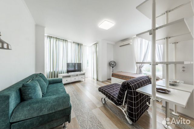 

Квартира-студия, 40 м², 3 кровати