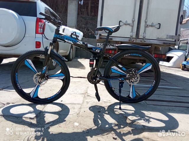 Велосипед на литых дисках