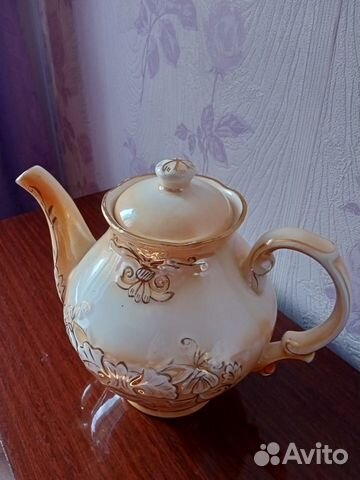 Посуда СССР- чайник керамический