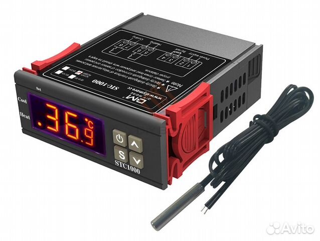 STC-1000 регулятор температуры коптильня инкубатор