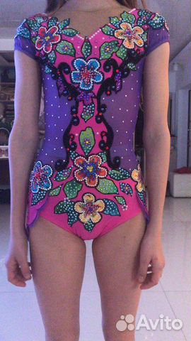 Купальник для художественной гимнастики р.150-158