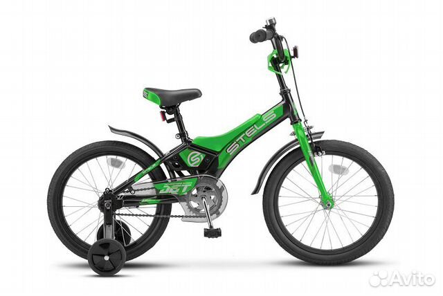 Велосипед детский Stels Jet. зеленый. новый
