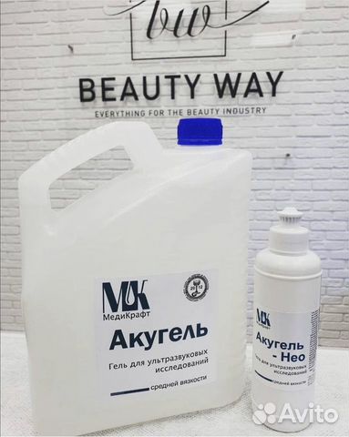 Акугель гель токопроводящий средней вязкости