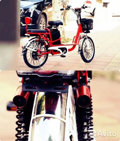 Электровелосипед улучшенный для курьеров