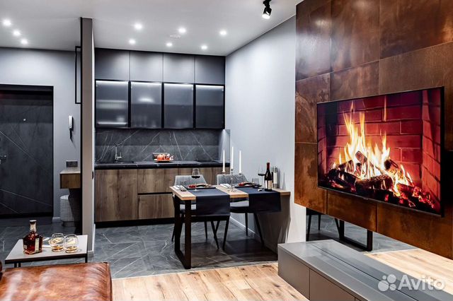 

Квартира-студия, 40 м², 1 кровать