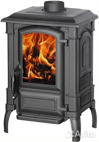 Чугунная печь камин