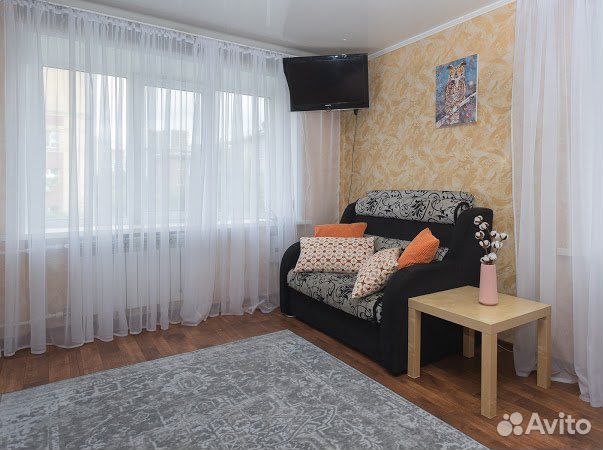 

1-к. квартира, 38 м², 2 кровати