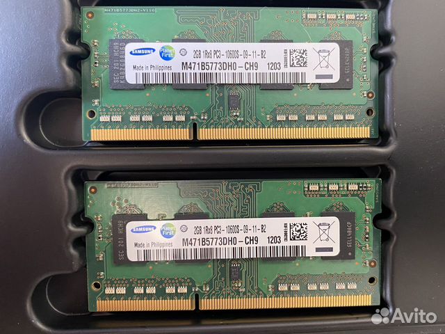Оперативная память samsung 2Gb 1rx8 pc3-10600s-09