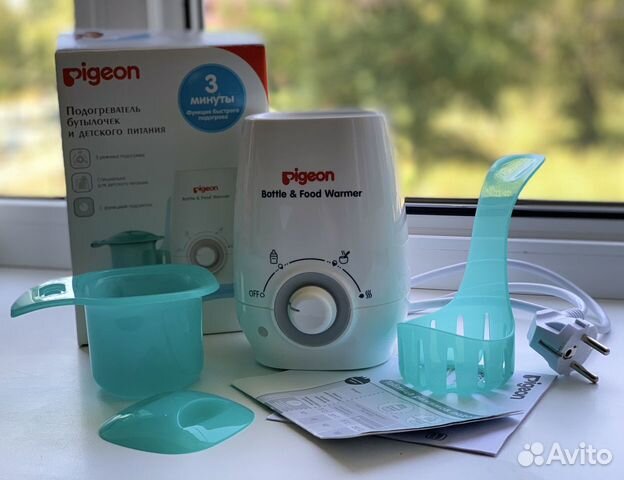 Подогреватель бутылочек и детского питания Pigeon