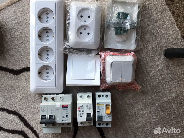 Розетк выключатели
