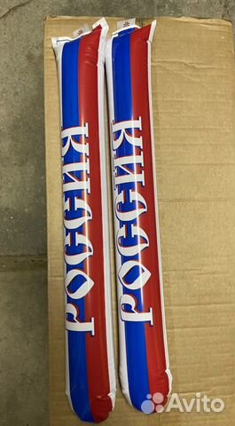 Палки стучалки, надувные «Россия»