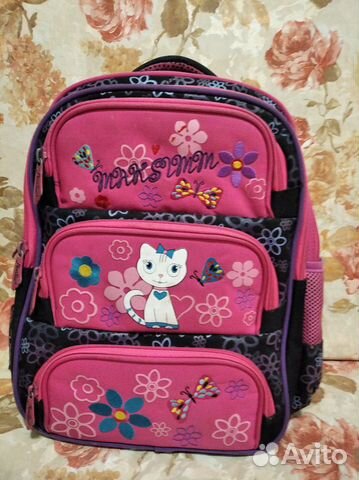 Рюкзак школьный для девочки ортопедический