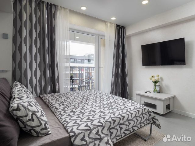 

Квартира-студия, 25 м², 2 кровати