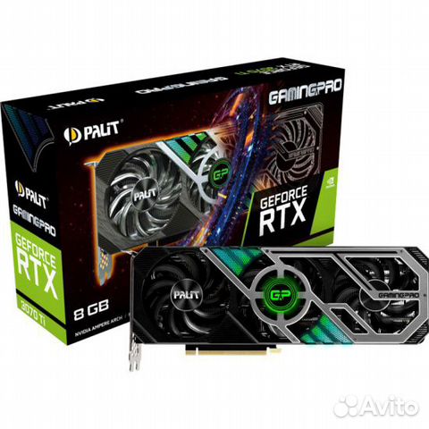 Palit RTX 3070 GamingPro LHR на гарантии 2024