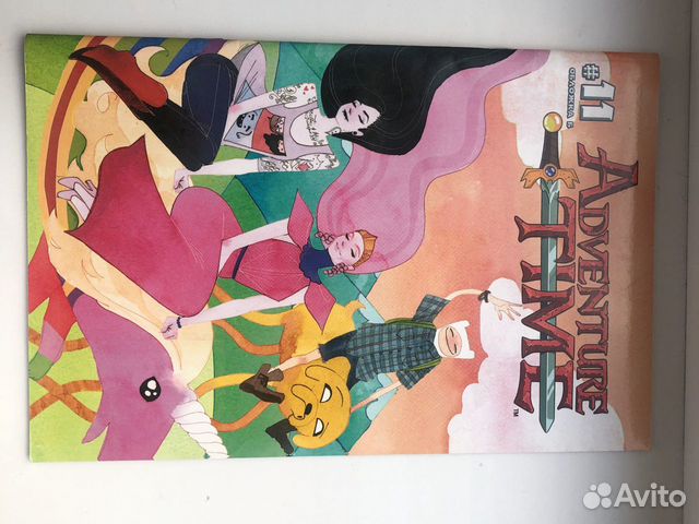 Комиксы Adventure time #9-14 и Marvel Dark Avenger