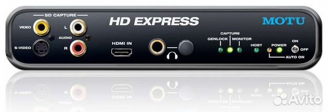 Звуковая карта motu HD express