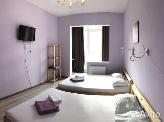 

1-к. квартира, 43 м², 2 кровати