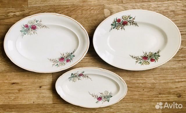 Блюда от сервиза Клевер (зик)